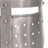Casque de chevalier médiéval antique pour GN Argenté Acier 628847628847