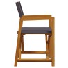 Chaises pliables de jardin lot de 8 gris foncé tissu 628852628852