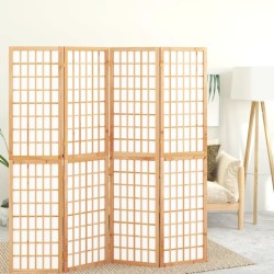 Cloison de séparation pliable 4 panneaux 160x170 cm 628854628854