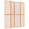 Cloison de séparation pliable 4 panneaux 160x170 cm 628854628854