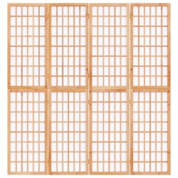 Cloison de séparation pliable 4 panneaux 160x170 cm 628854628854
