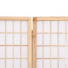 Cloison de séparation pliable 4 panneaux 160x170 cm 628854628854