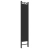 Cloison de séparation 6 panneaux Noir 240x220 cm Tissu 628855628855