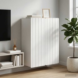 Armoire Murale Blanc 66 x 34,5 x 92 cm Bois d'ingénierie 628882628882