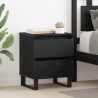 Cabinet de chevet Chêne noir 40 x 35 x 50 cm Bois d'ingénierie 628884628884
