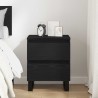 Cabinet de chevet Chêne noir 40 x 35 x 50 cm Bois d'ingénierie 628884628884