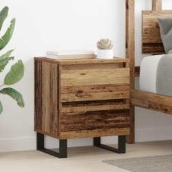 Cabinet de chevet Bois ancien 40 x 35 x 50 cm Bois d'ingénierie 628885628885