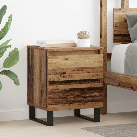 Cabinet de chevet Bois ancien 40 x 35 x 50 cm Bois d'ingénierie 628885628885