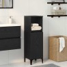 Cabinet de salle de bain avec porte Chêne noir 30 x 30 x 100 cm 628887628887