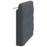 Coussin de tête de lit gris foncé 100 cm velours 628890628890