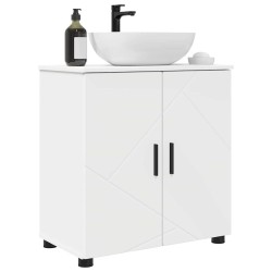 Cabinet de salle de bain avec stockage Blanc 61 x 35 x 64 cm 628894628894