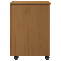 Cabinet roulant MOSS Brun Miel 34 x 39 x 56 cm Pin massif 628901628901