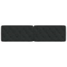 Coussin de tête de lit noir 200 cm velours 628904628904
