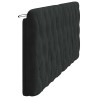 Coussin de tête de lit noir 200 cm velours 628904628904