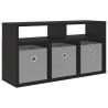 Basboard avec tiroir Chêne noir 72 x 22,5 x 38 cm 628910628910