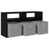 Basboard avec tiroir Chêne noir 72 x 22,5 x 38 cm 628910628910