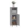 Armoire salle de bain sonoma gris 30x30x100 cm 628915628915