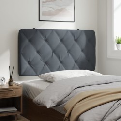 Coussin de tête de lit gris foncé 100 cm velours 628918628918