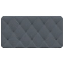 Coussin de tête de lit gris foncé 100 cm velours 628918628918