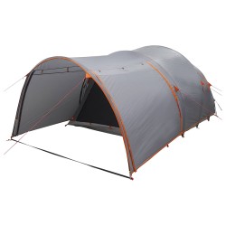 Tente tunnel avec toit Gris et orange 370 x 275 x 210 cm 628927628927