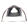 Tente tunnel avec toit Gris et orange 370 x 275 x 210 cm 628927628927