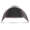Tente tunnel avec toit Gris et orange 370 x 275 x 210 cm 628927628927
