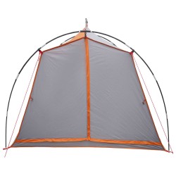 Tente tunnel Gris et orange 2 personnes 628928628928
