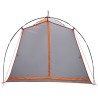 Tente tunnel Gris et orange 2 personnes 628928628928