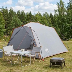 Tente tunnel Gris et orange 4 personnes 628930628930