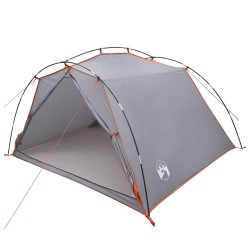 Tente tunnel Gris et orange 4 personnes 628930628930