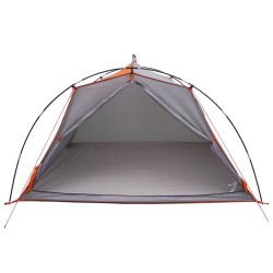 Tente tunnel Gris et orange 4 personnes 628930628930