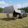 Tente de voiture Gris et orange 350 x 250 cm Polyester et Acier 628938628938