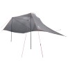 Tente de voiture Gris et orange 350 x 250 cm Polyester et Acier 628938628938