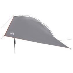 Tente de voiture Gris et orange 350 x 250 cm Polyester et Acier 628938628938