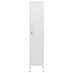 Armoire à casiers Blanc 35x46x180 cm Acier 628943628943