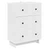 Armoire à tiroirs Blanc 66 x 34,5 x 90 cm Bois d'ingénierie 628944628944