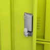 Armoire à casiers Gris clair et vert 90x45x92,5 cm Acier 628947628947