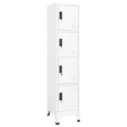 Armoire à casiers Blanc 38x45x180 cm Acier 628948628948
