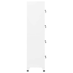 Armoire à casiers Blanc 38x45x180 cm Acier 628948628948