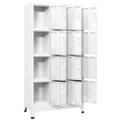 Armoire à casier avec 12 compartiments 90x45x180 cm   628949628949