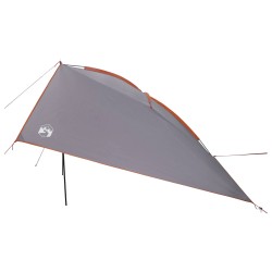Tente de voiture avec toit Gris et orange 308 x 215 x 220 cm 628951628951