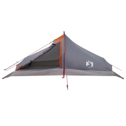 Tente de randonnée Gris et orange 4 personnes 628952628952