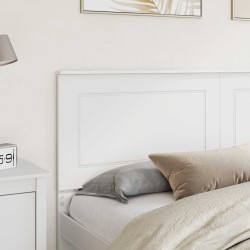 Tête de lit Blanc 100 cm Bois d’ingénierie 628954628954