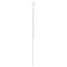 Tête de lit Blanc 100 cm Bois d’ingénierie 628954628954