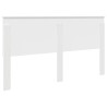 Tête de lit Blanc 100 cm Bois d’ingénierie 628954628954