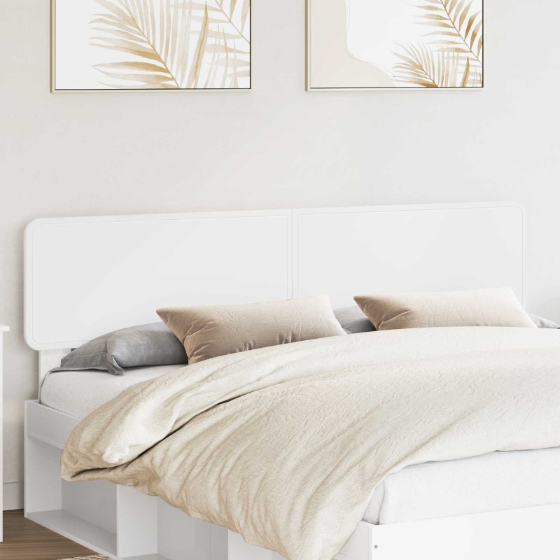 Tête de lit Blanc Bois d'ingénierie 628962628962