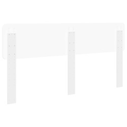 Tête de lit Blanc Bois d'ingénierie 628962628962