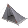Tente de randonnée Gris et orange 4 personnes 628964628964