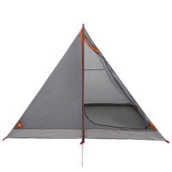 Tente de randonnée Gris et orange 4 personnes 628964628964