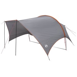 Tarp de camping résistant à l'eau Gris et orange 628965628965